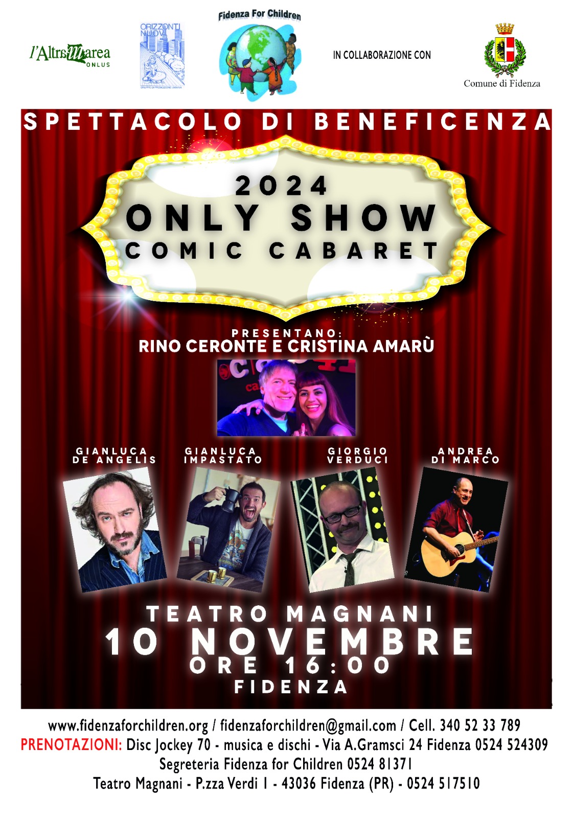 Only Show Comic Cabaret&nbsp;