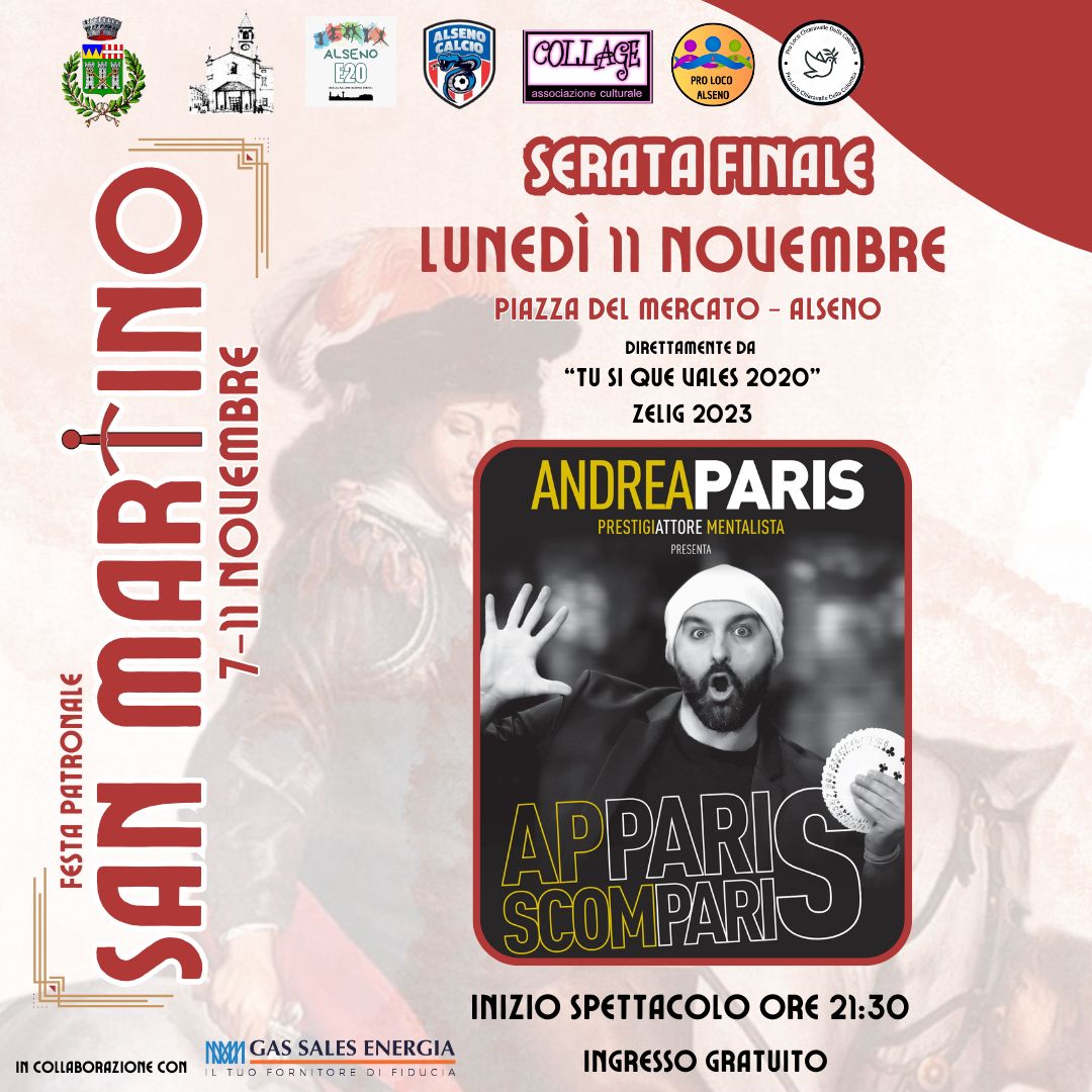 Apparis Scomparis di Andrea Paris&nbsp;