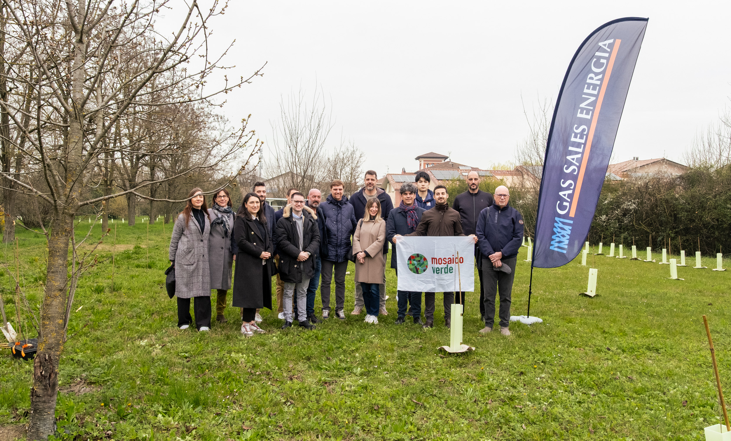 Gas Sales Energia promuove la forestazione urbana a Fidenza: 1000 nuovi alberi per la citt&agrave;
