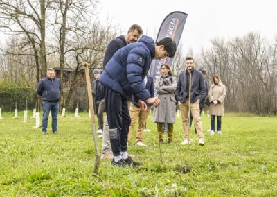 Progetto alberi di Gas Sales per la sostenibilit&agrave;