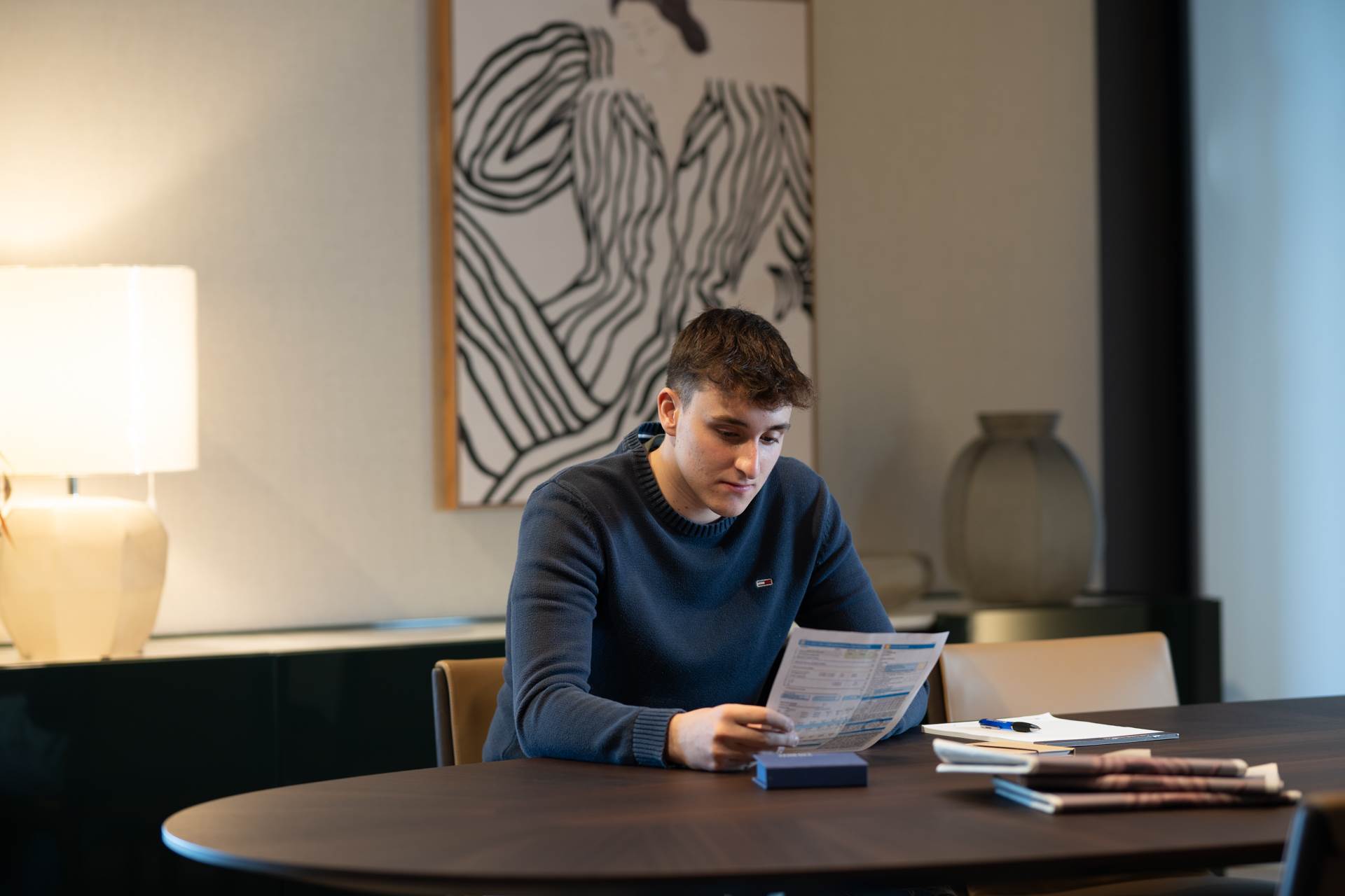 immagine persona con offerta gas