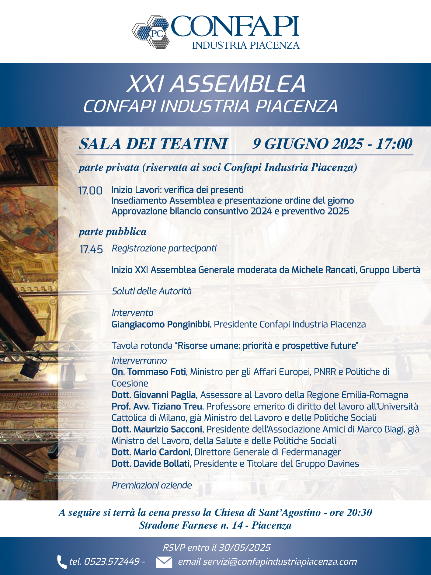 XXI&deg; Assemblea Confapi