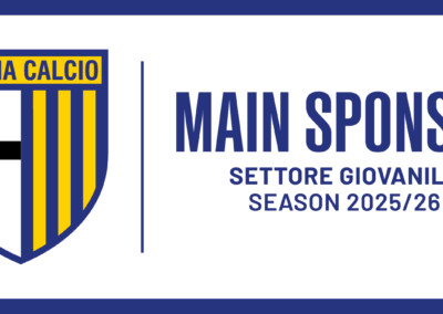 Main Sponsor settore giovanile