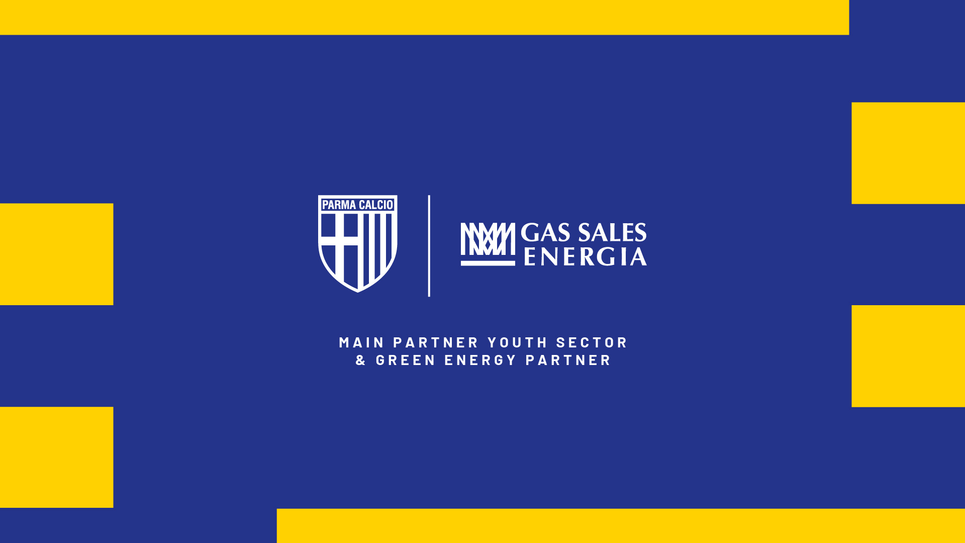 Gas Sales Energia &egrave; Green Energy Partner e Main Sponsor del settore giovanile del Parma Calcio