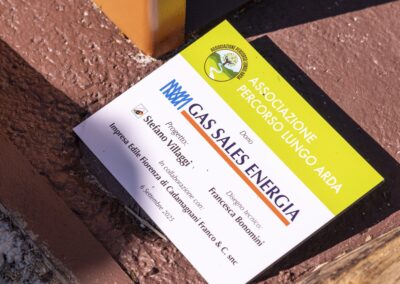 Gas Sales Energia promuove bellezza lungo l'arda a Fiorenzuola