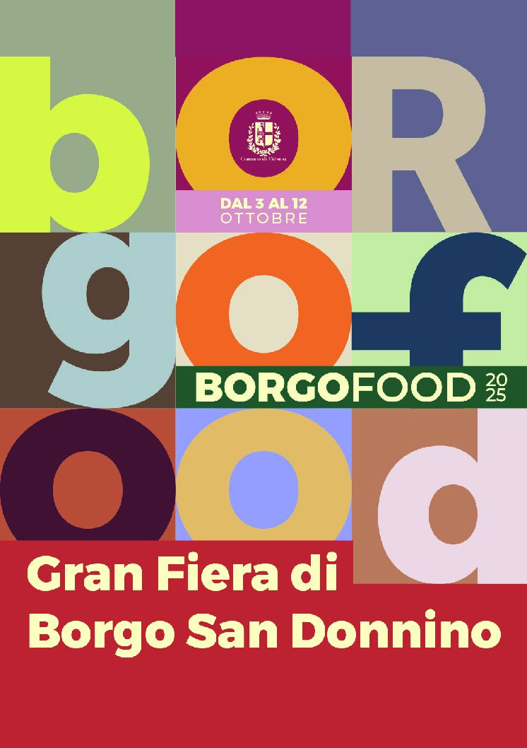 Borgofood &ndash; Gran Fiera di San Donnino