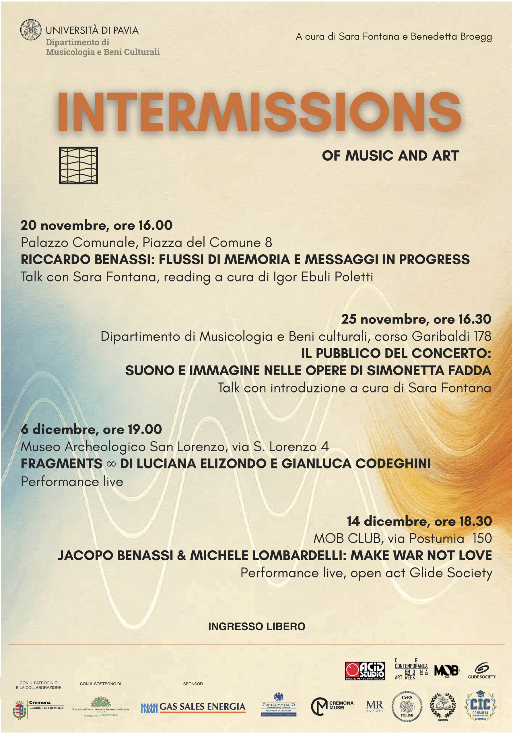 Intermissions of Music and Art
