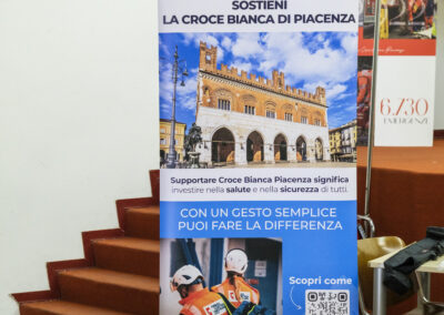Un&rsquo;iniziativa solidale a favore della Pubblica Assistenza Croce Bianca di Piacenza