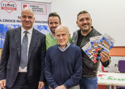 Un&rsquo;iniziativa solidale a favore della Pubblica Assistenza Croce Bianca di Piacenza